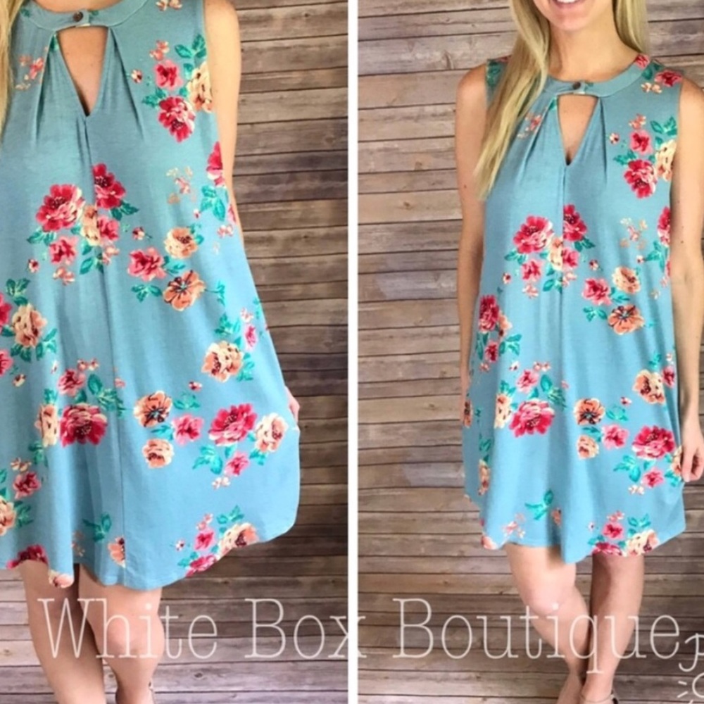 ‼️Floral Print Swing Dress